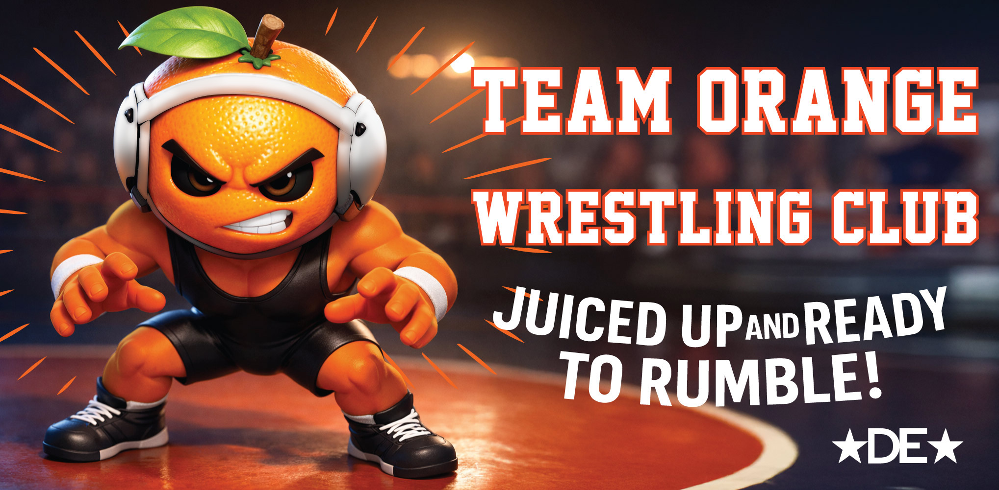 Team Orange Wrestling Club Gear